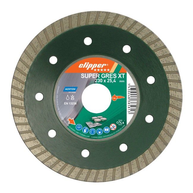 Norton Clipper Turbo Extra diamantskive 230 x 25,4 mm