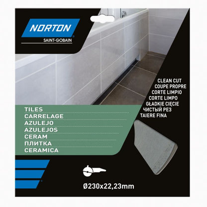 Norton diamantklinge til keramisk skæring 230 x 22,23 mm