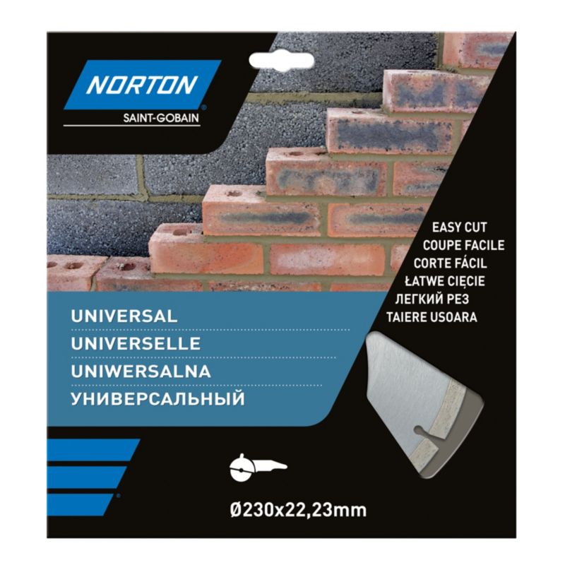 Norton universal diamantklinge til skæring 230 x 22,23 mm