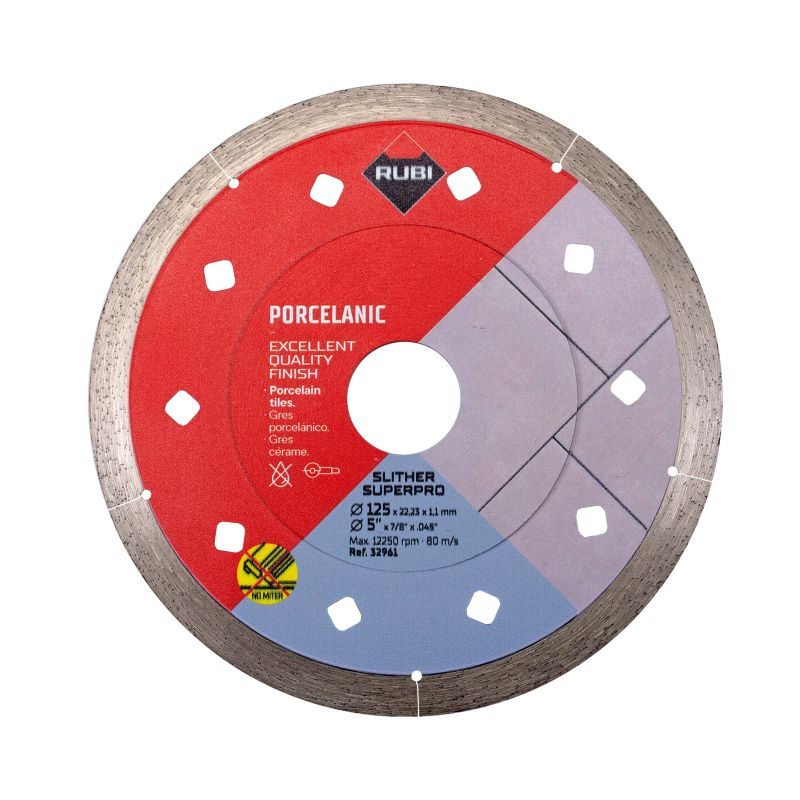 Præcisionsdiamantskive Rubi 1,2 x 125 mm