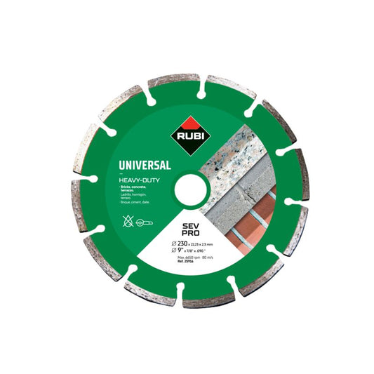 Diamantskive Rubi SEV 2,3 x 230 mm