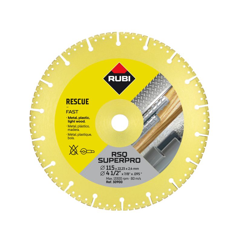 Universal diamantklinge Rubi RSQ 2,8 x 115 mm