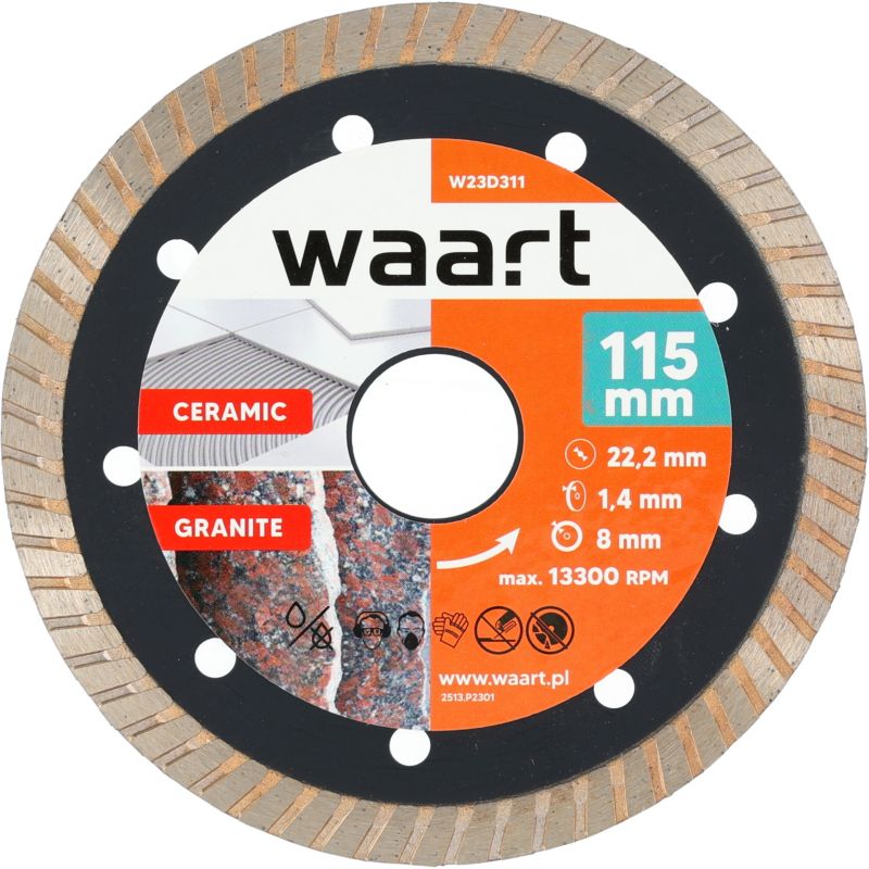 Waart diamantklinge 115 mm