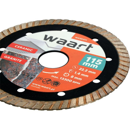 Waart diamantklinge 115 mm