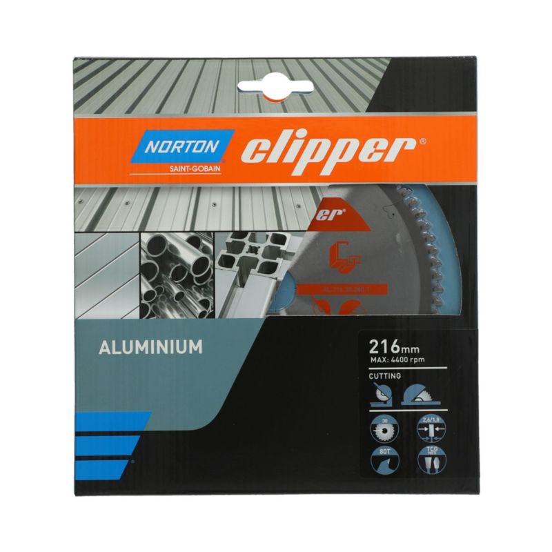 Korundskive til aluminium 216 x 2,6/1,8 x 30 mm Z80