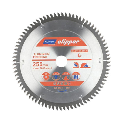 Korundskive til aluminium 255X3,0/2,2X30 Z80