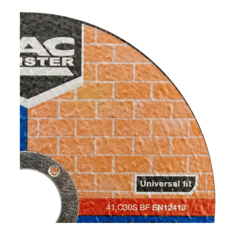 Mac Allister korundskive til beton 125 x 2,5 mm