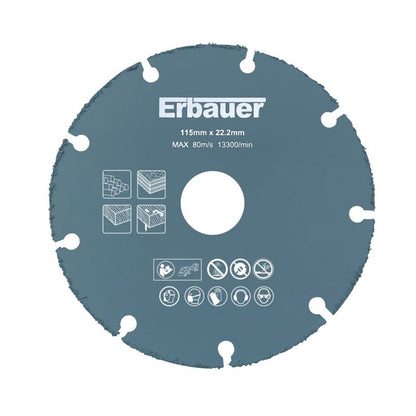 Erbauer multifunktionel skæreskive 115 mm