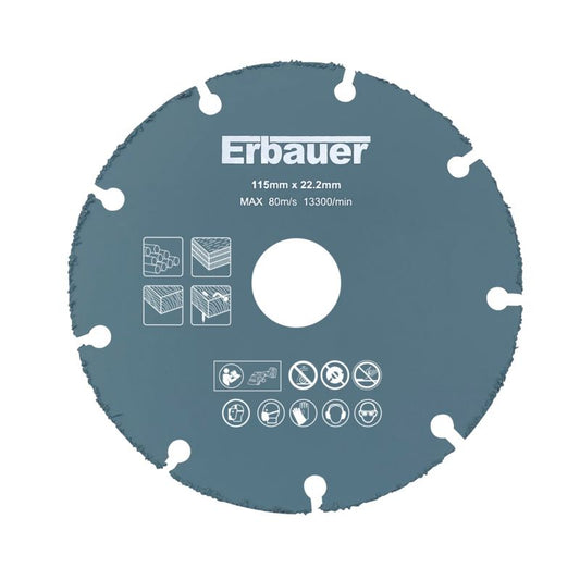 Erbauer multifunktionel skæreskive 115 mm