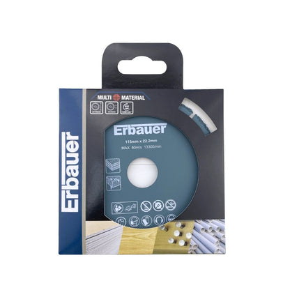 Erbauer multifunktionel skæreskive 115 mm