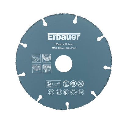 Erbauer multifunktionel skæreskive 125 mm