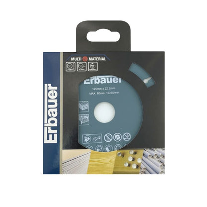 Erbauer multifunktionel skæreskive 125 mm