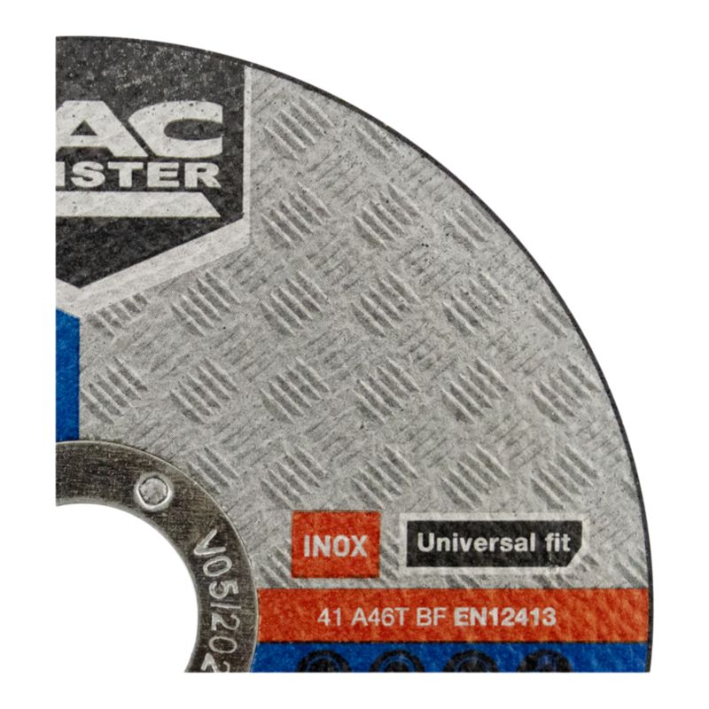 Mac Allister Inox-skæreskive 115 x 1 x 22,2 mm