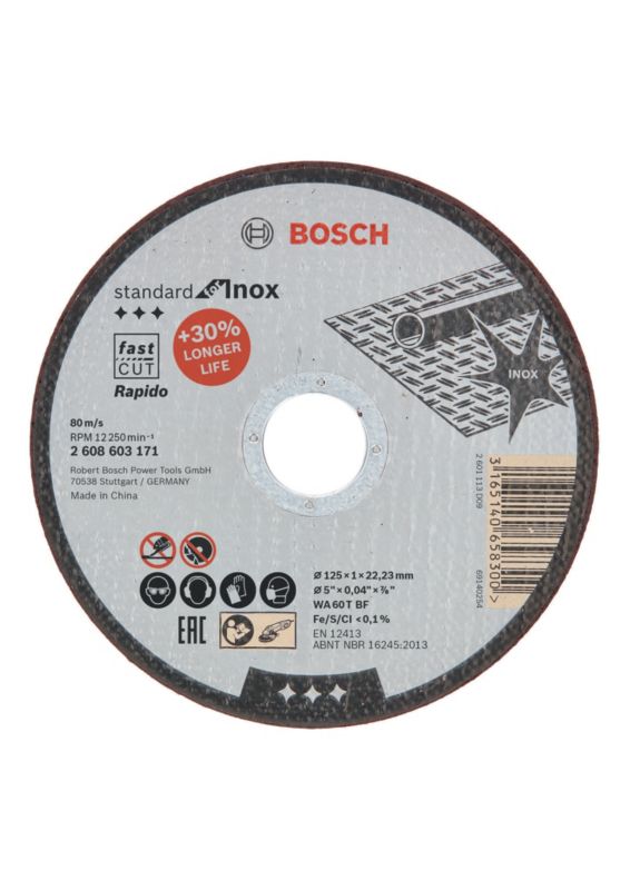 Bosch metalskæreskive 1 x 125 mm