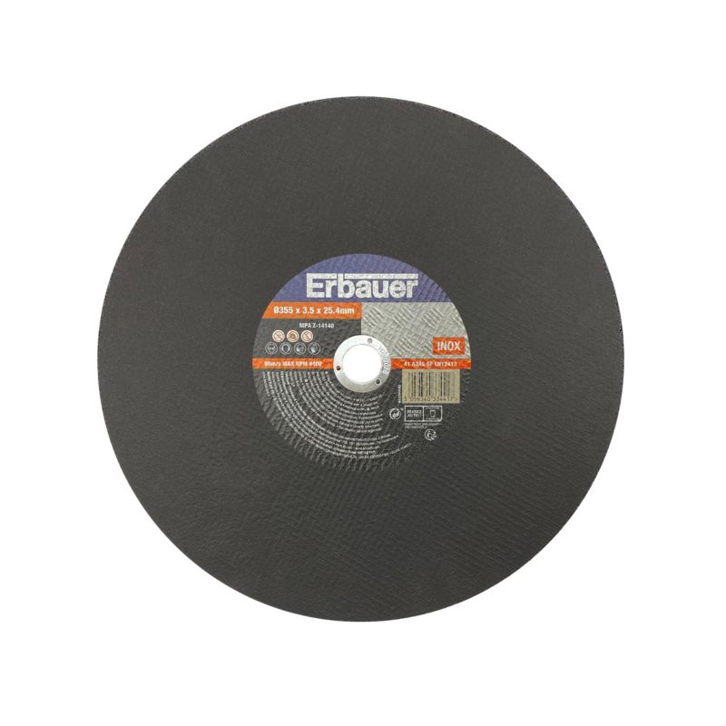 Erbauer korundskive til metalskæring inox 355 x 3,5 x 25,4 mm