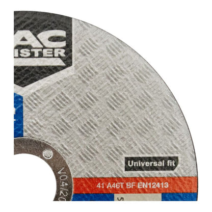 Mac Allister skæreskive til metal 125 x 1,6 mm