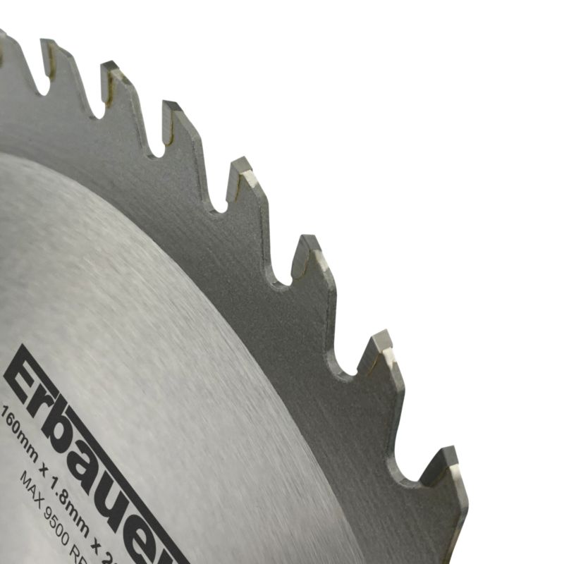 Erbauer træskæreskive Ø 160 x 20/16 mm 48T