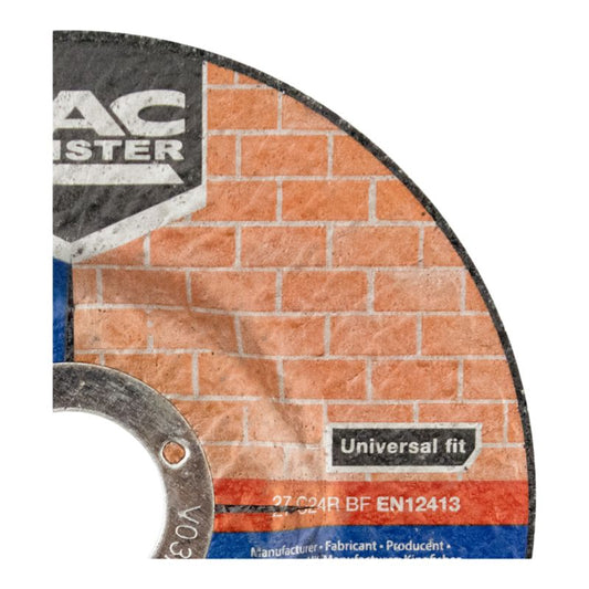 Mac Allister korundslibeskive til beton 115 x 6 x 22,2 mm