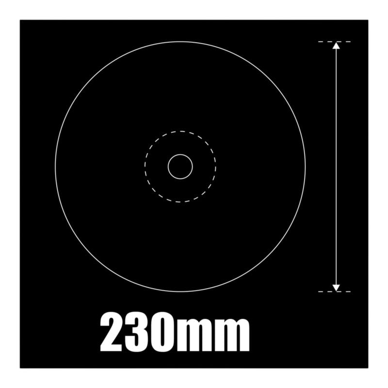 Mac Allister korundskive til metalslibning 230 x 6 x 22,2 mm