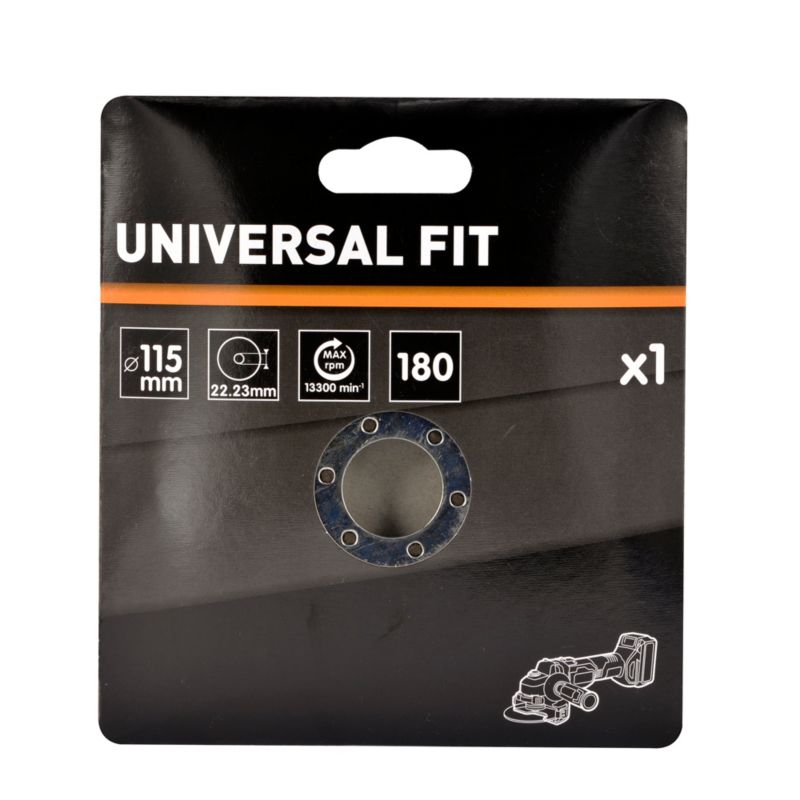 Universal lamelskive 115 mm P180