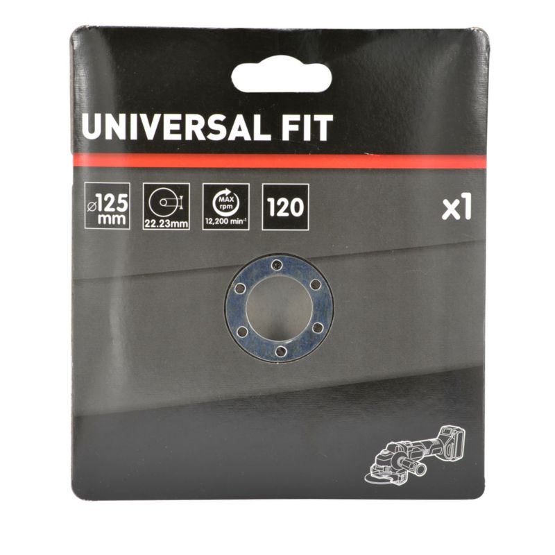 Universal lamelskive 125 mm P120