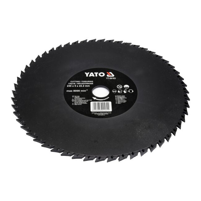 Yato skæreskive 230 mm til skæring og rillefræsning