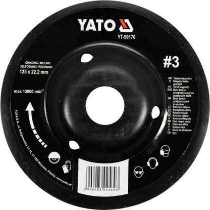 Buet rasp Yato 125 mm nr. 3 YT-5917