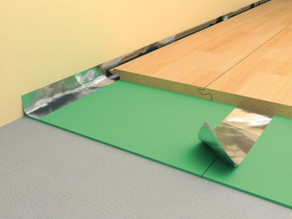 Aluminiumstape til Underlagssamling 25 m Sølv
