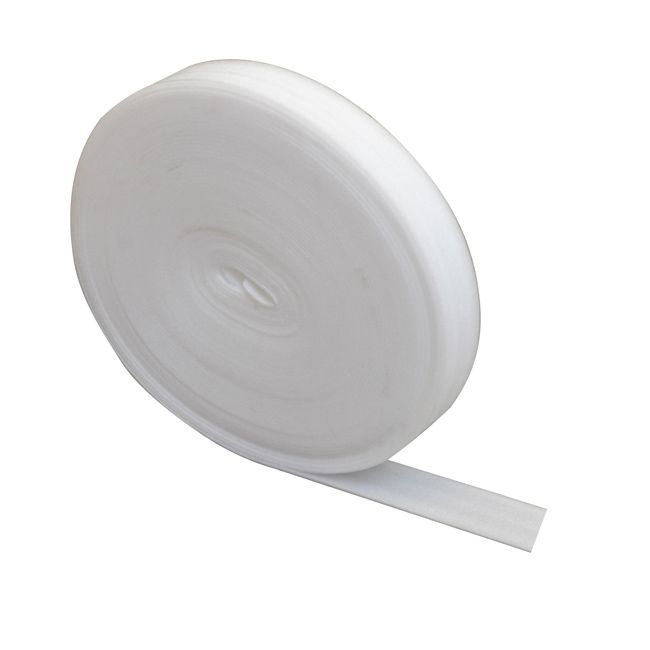 Kantbånd 5 mm x 10 cm x 50 m Hvid 5 m²