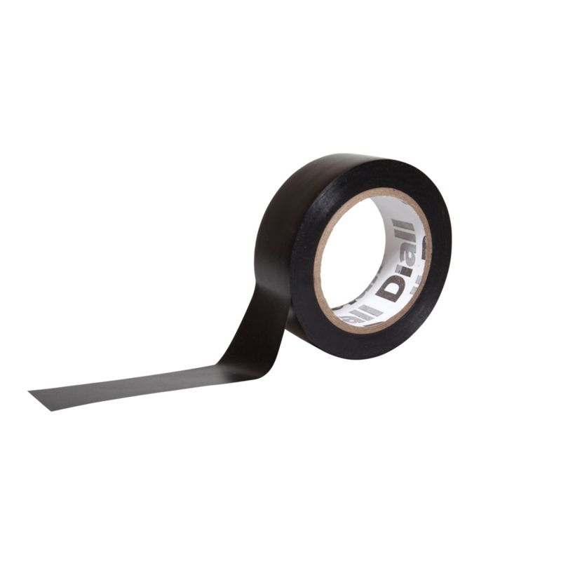 Diall PVC-isolationstape 19 mm x 10 m sort