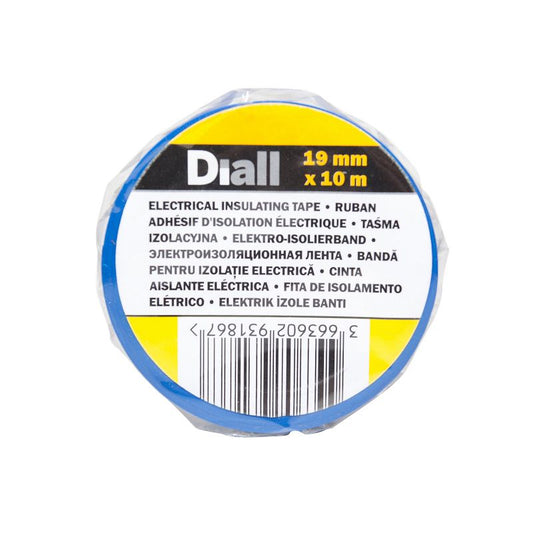 Diall PVC-isoleringstape 19 mm x 10 m blå