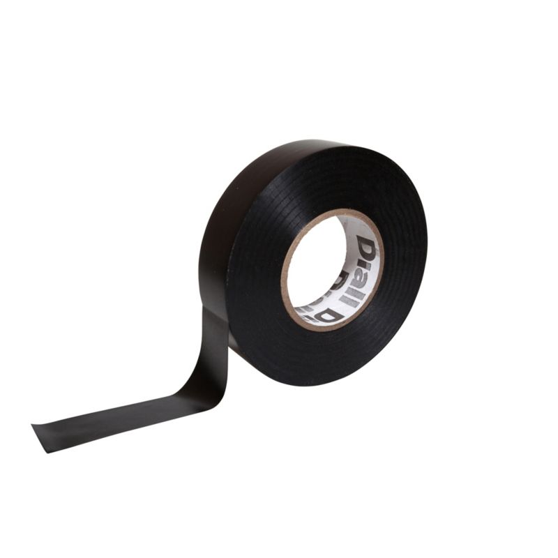Diall PVC-isolationstape 19 mm x 33 m sort