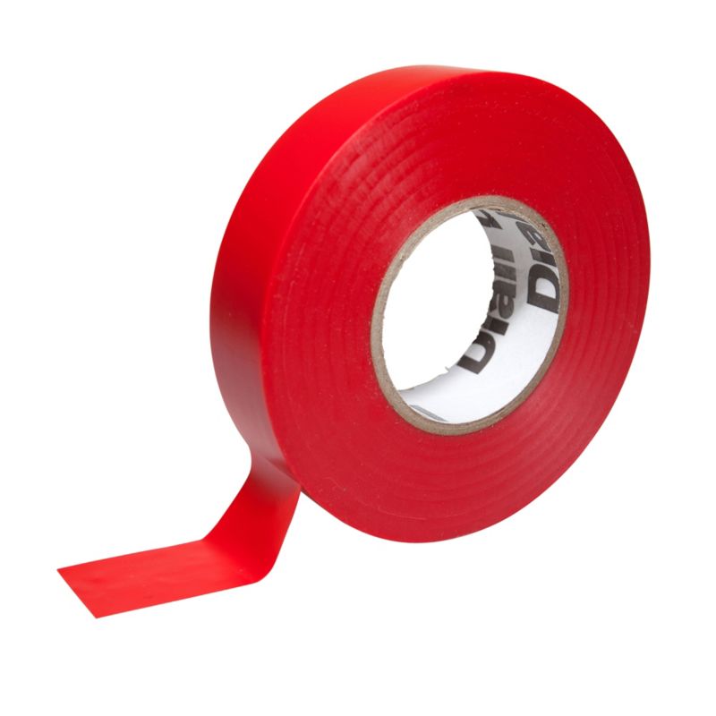 Diall PVC-isolationstape 19 mm x 33 m rød
