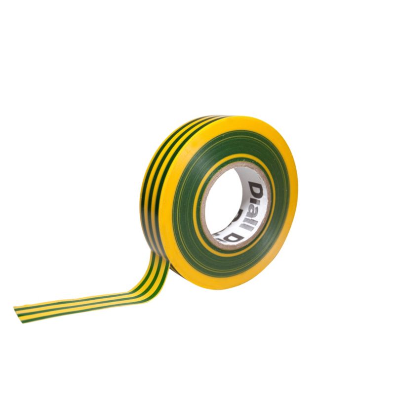 Diall PVC-isolationstape 19 mm x 33 m gul