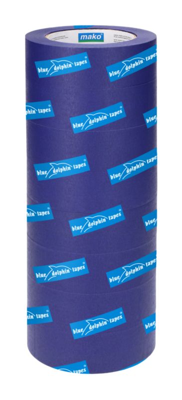 Blåt malertape 38 x 40 mm, 8 stk.