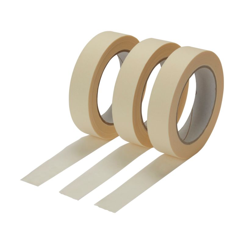 Diall malertape til lige linjer 24 mm x 50 m, 3 stk.