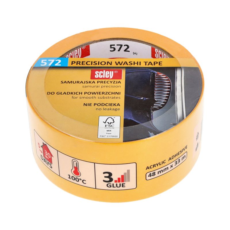 Præcis malertape Scley 572 48 mm x 33 m