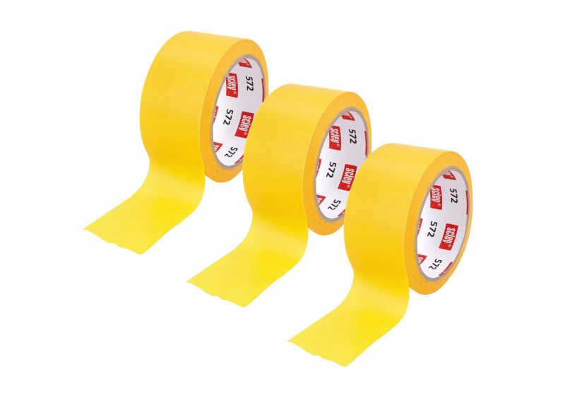 Scley malertape 48 mm x 33 m, 3 stk.