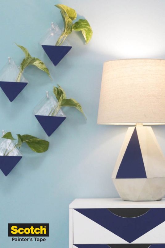 Scotchblue malertape til sarte overflader 24 mm x 55 m