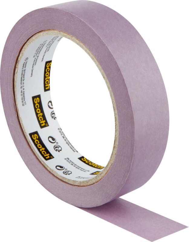 Scotchblue malertape til sarte overflader 24 mm x 55 m