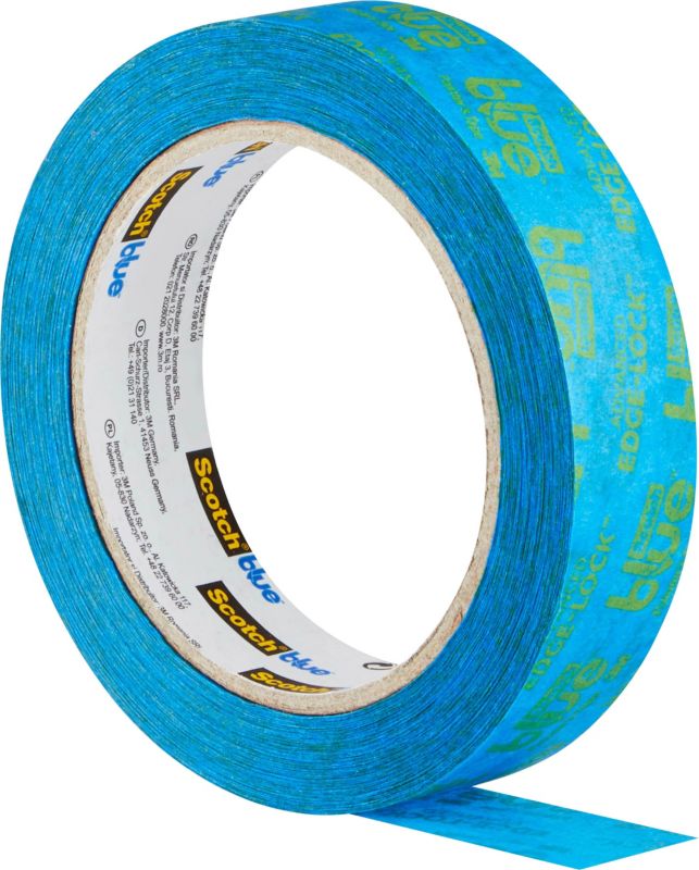 Scotchblue malertape til farveskæring 24 mm x 55 m
