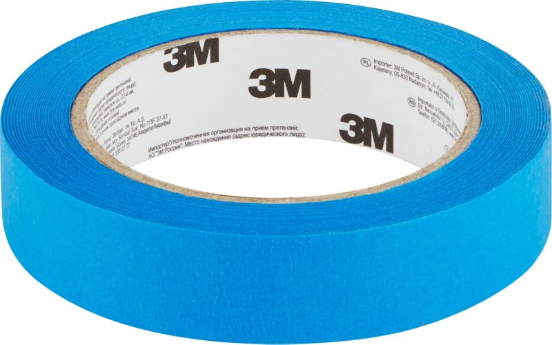 Scotchblue universal malertape 24 mm x 55 m, 3 stk.
