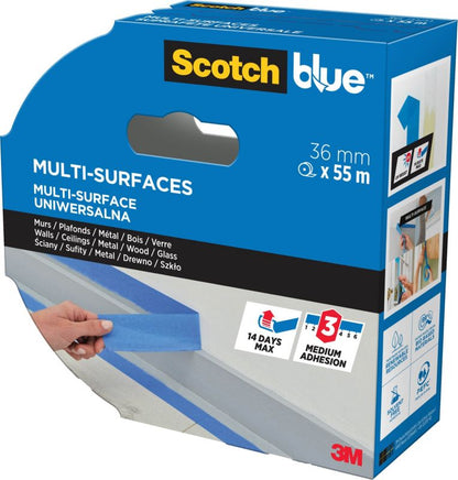 Scotchblue universal malertape 36 mm x 55 m