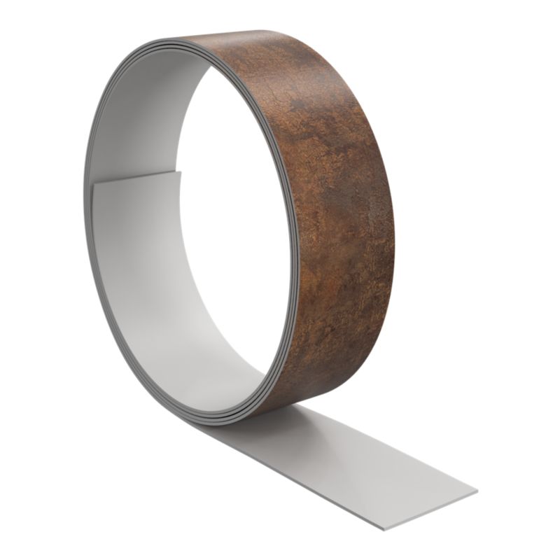 Kantbånd 300 cm i rustfarve