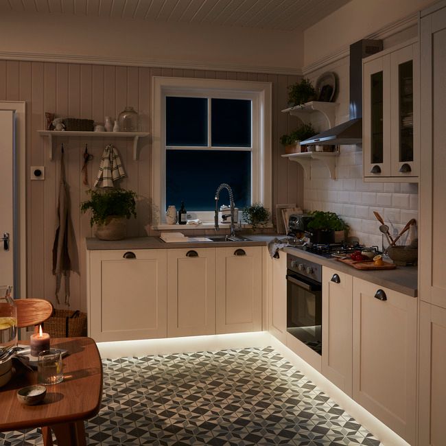 GoodHome Alpinia ivory kantbånd