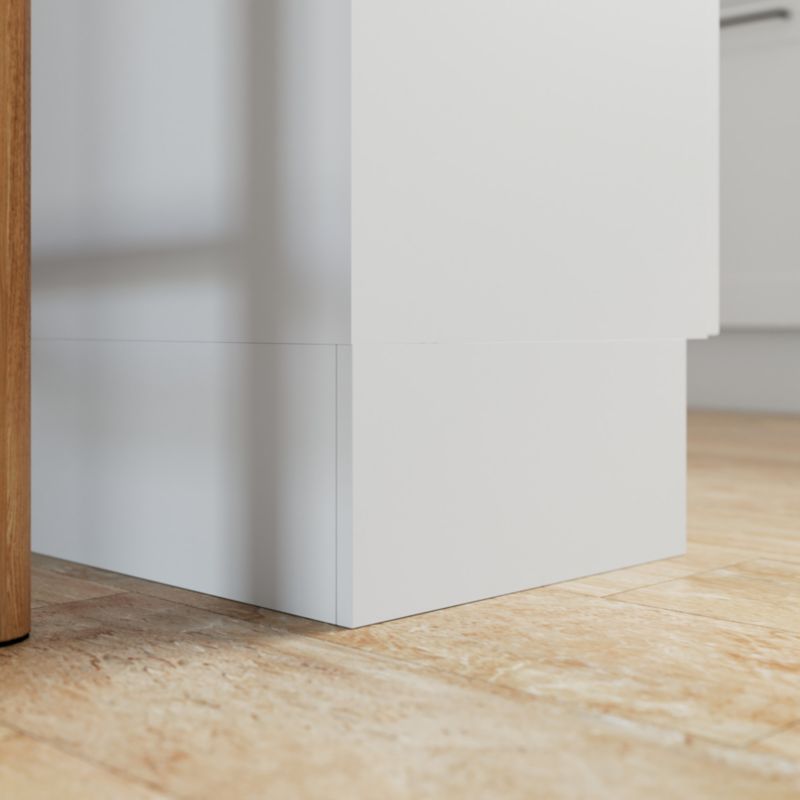GoodHome Artemisia 3A shaker hvid kantbånd