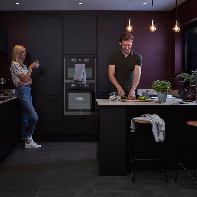 GoodHome Pasilla sort kantbånd