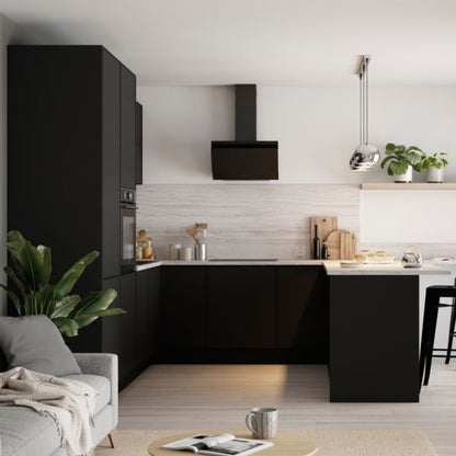 GoodHome Pasilla sort kantbånd