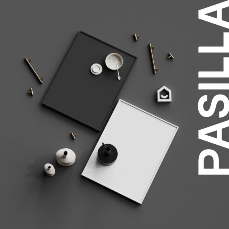 GoodHome Pasilla sort kantbånd