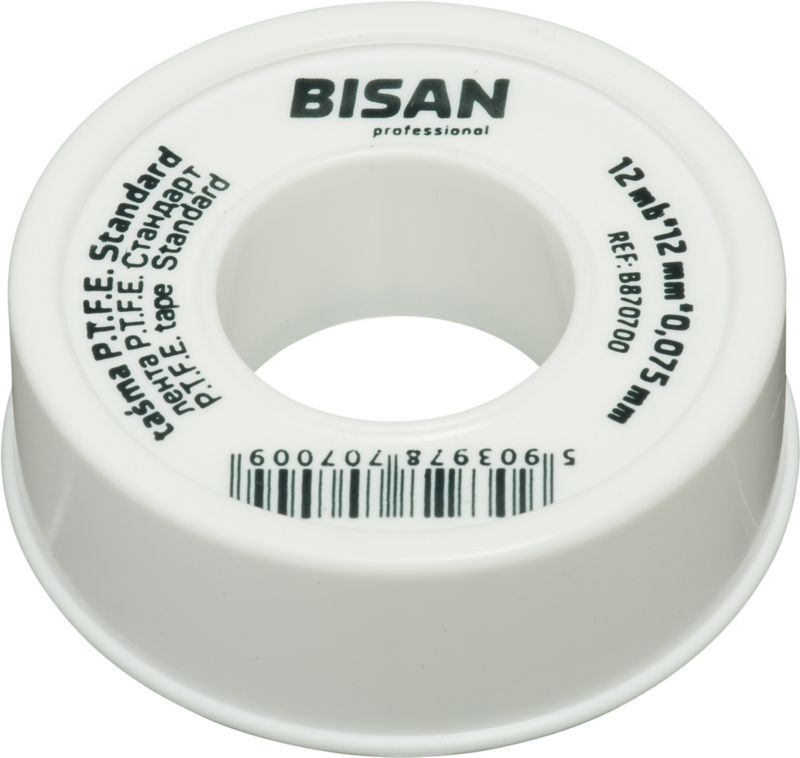 Bisan Standard P.T.F.E tape til vandinstallationer